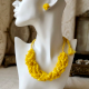Handmade Jewelry Yellow Stone Dori Necklace